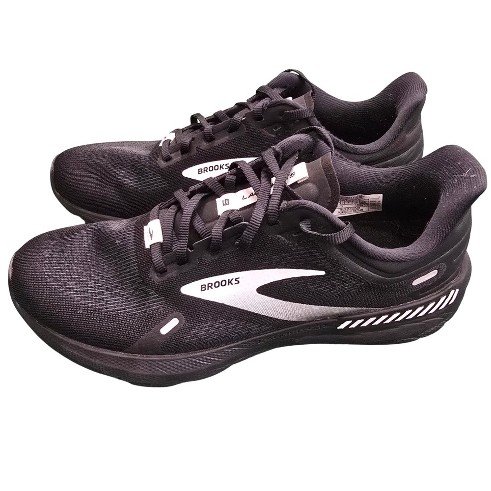 Brooks Launch GTS 9 Women's Running Shoes Black White 1103871D048 Size 8 Medium